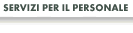 Vai ai Servizi per il personale